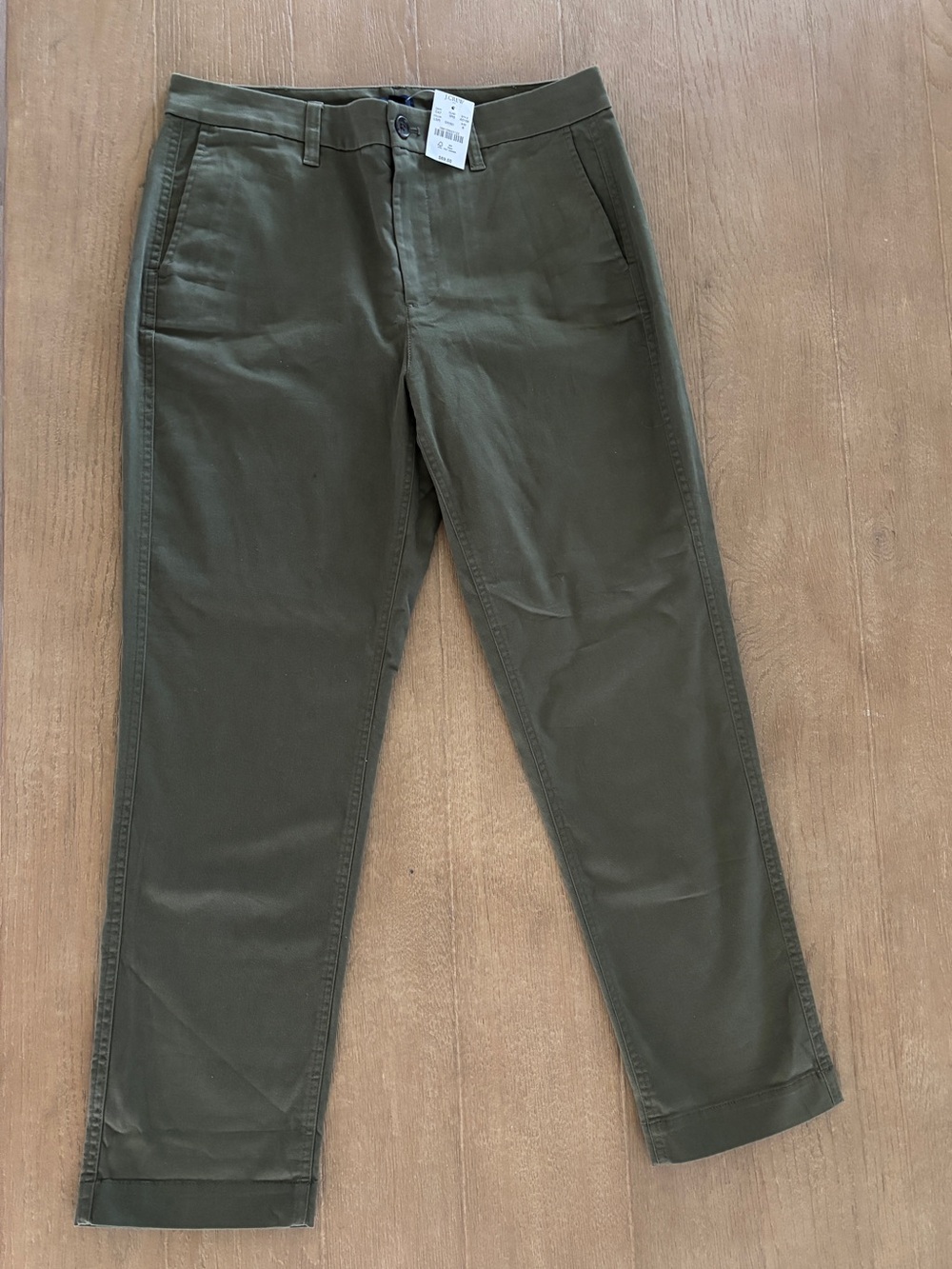 J. Crew Olive Green Straight Chinos Pants Women’s 6